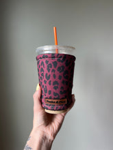 Load image into Gallery viewer, Leopard Coffee Cozy
